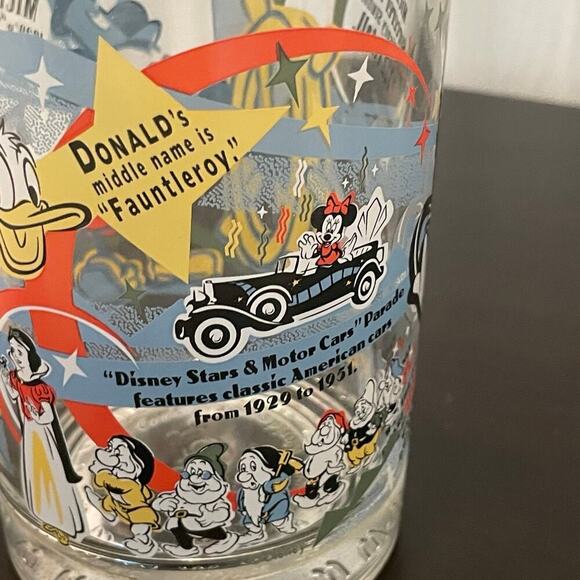 McDonald’s COLLECTOR GLASSES VINTAGE 2007 2000 set of 3 Disney COLLECTIBLE - Picture 9 of 12